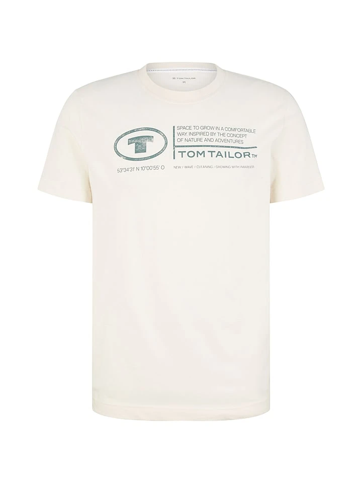 Tom Tailor Shirt In Creme 3 Tom Tailor Shirt In Creme