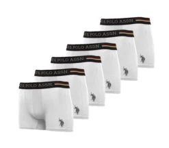 U.S. Polo Assn. 6er Set: Boxershorts In Grau