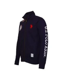 U.S. Polo Assn. Jacke 'Full Zip' In Dunkelblau -ChicWelt Verkaufs-Shop u s polo assn jacke full zip in dunkelblau 2