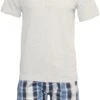 U.S. Polo ASSN. Kurzarm Pyjama In BLAU/GRAU -ChicWelt Verkaufs-Shop u s polo assn u s polo assn kurzarm pyjama in blau grau