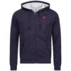 U.S. Polo ASSN. Sweatjacke Mit Kapuze In NAVY -ChicWelt Verkaufs-Shop u s polo assn u s polo assn sweatjacke mit kapuze in navy