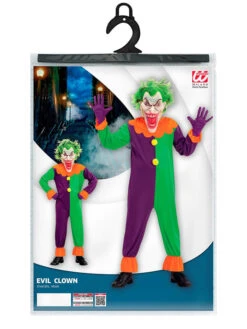 WIDMANN 2tlg. Kostüm "EVIL JOKER" In Lila/ Grün 7 WIDMANN 2tlg. Kostüm "EVIL JOKER" In Lila/ Grün -ChicWelt Verkaufs-Shop widmann 2tlg kostum evil joker in lila grun 2