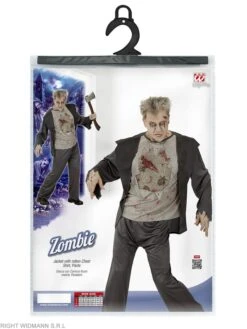 WIDMANN 2tlg. Kostüm "ZOMBIE" In Anthrazit -ChicWelt Verkaufs-Shop widmann 2tlg kostum zombie in anthrazit 3