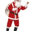 WIDMANN 8tlg. Kostüm "Deluxe Santa Claus" In Rot/ Weiß