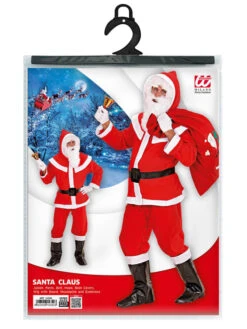 WIDMANN 8tlg. Kostüm "Deluxe Santa Claus" In Rot/ Weiß -ChicWelt Verkaufs-Shop widmann 8tlg kostum deluxe santa claus in rot weiss 4