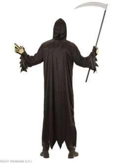 WIDMANN Kostümcape "SENSEMANN" In Schwarz -ChicWelt Verkaufs-Shop widmann kostumcape sensemann in schwarz 2