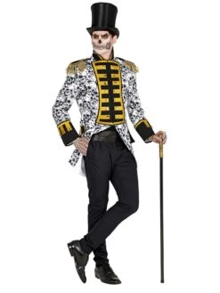 WIDMANN Kostümfrack "DIA DE LOS MUERTOS PARADEFRACK" In Schwarz/ Weiß -ChicWelt Verkaufs-Shop widmann kostumfrack dia de los muertos paradefrack in schwarz weiss 2